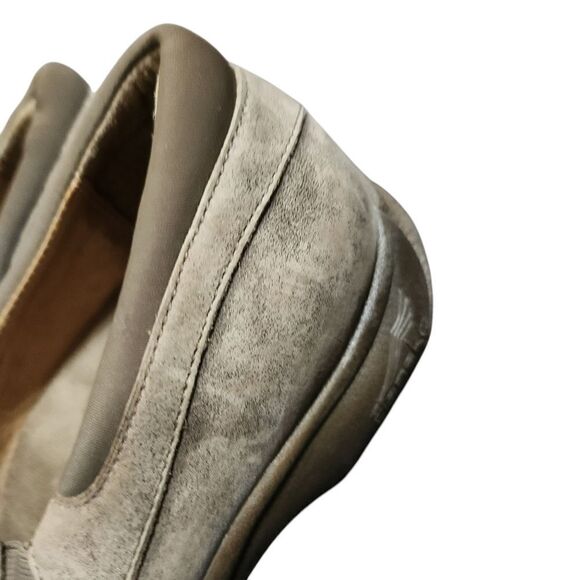 Dansko Kim Shoes Size 39 8.5 9 Brown Nubuck Slip On Distressed - Picture 9 of 10